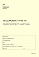 MCA Ballast Water Record Log Book